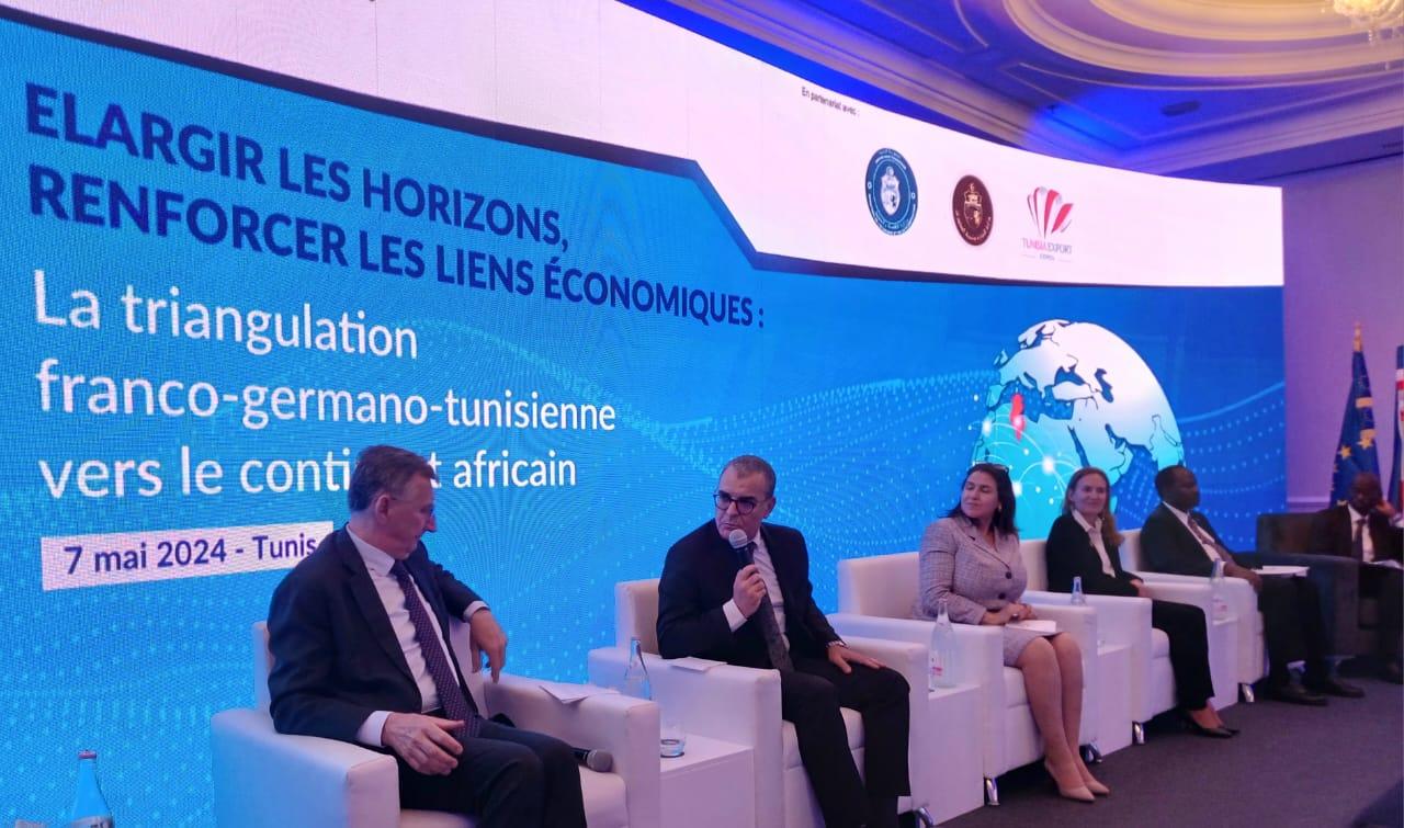 تنظيم ورشة عمل حول ارساء شراكة ثلاثية  تونسية فرنسية ألمانية في إتجاه القارة الأفريقية